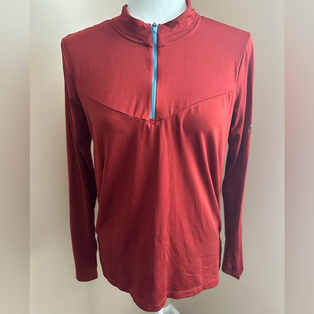 Nike trail running quarter zip